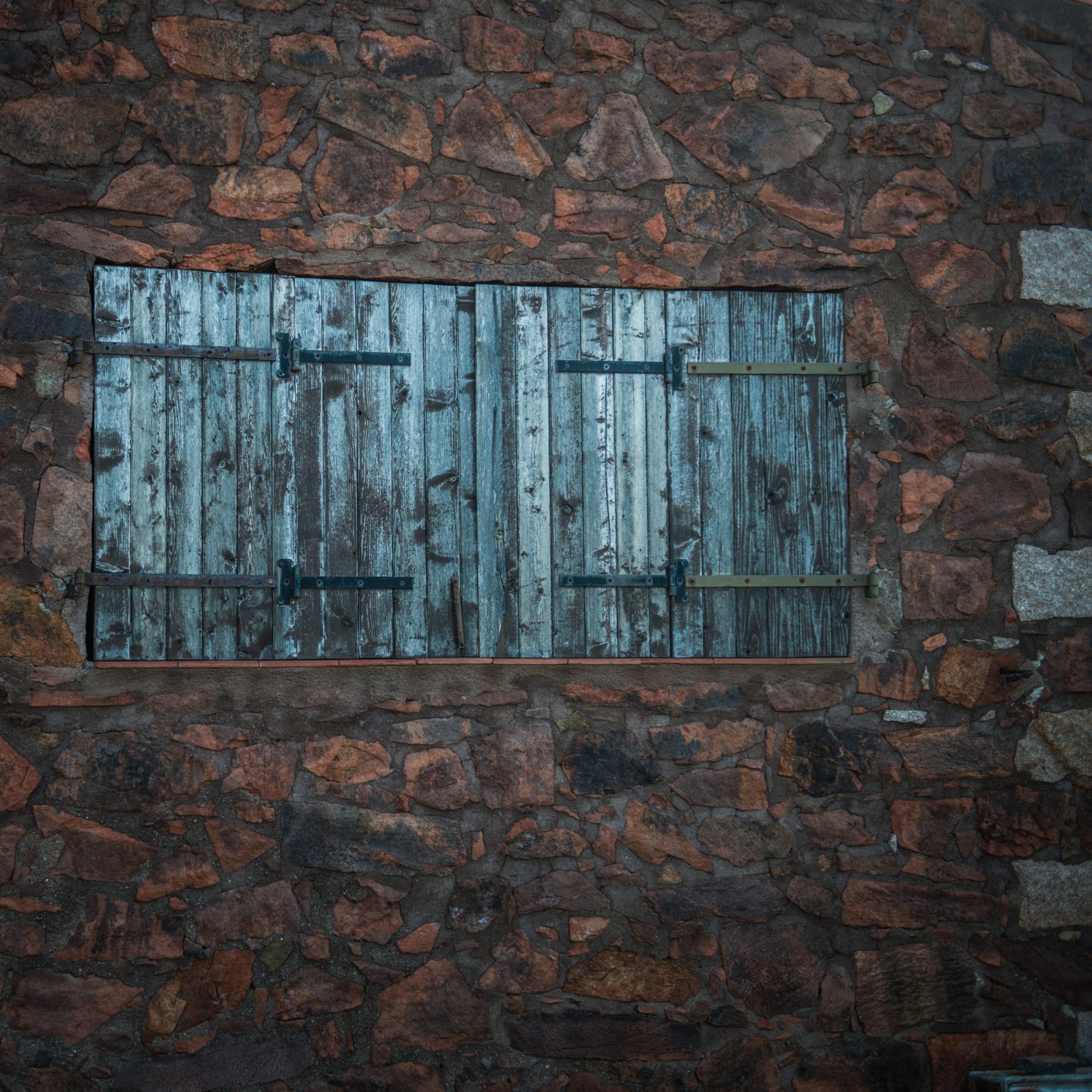 Sardinian Blue Shutters